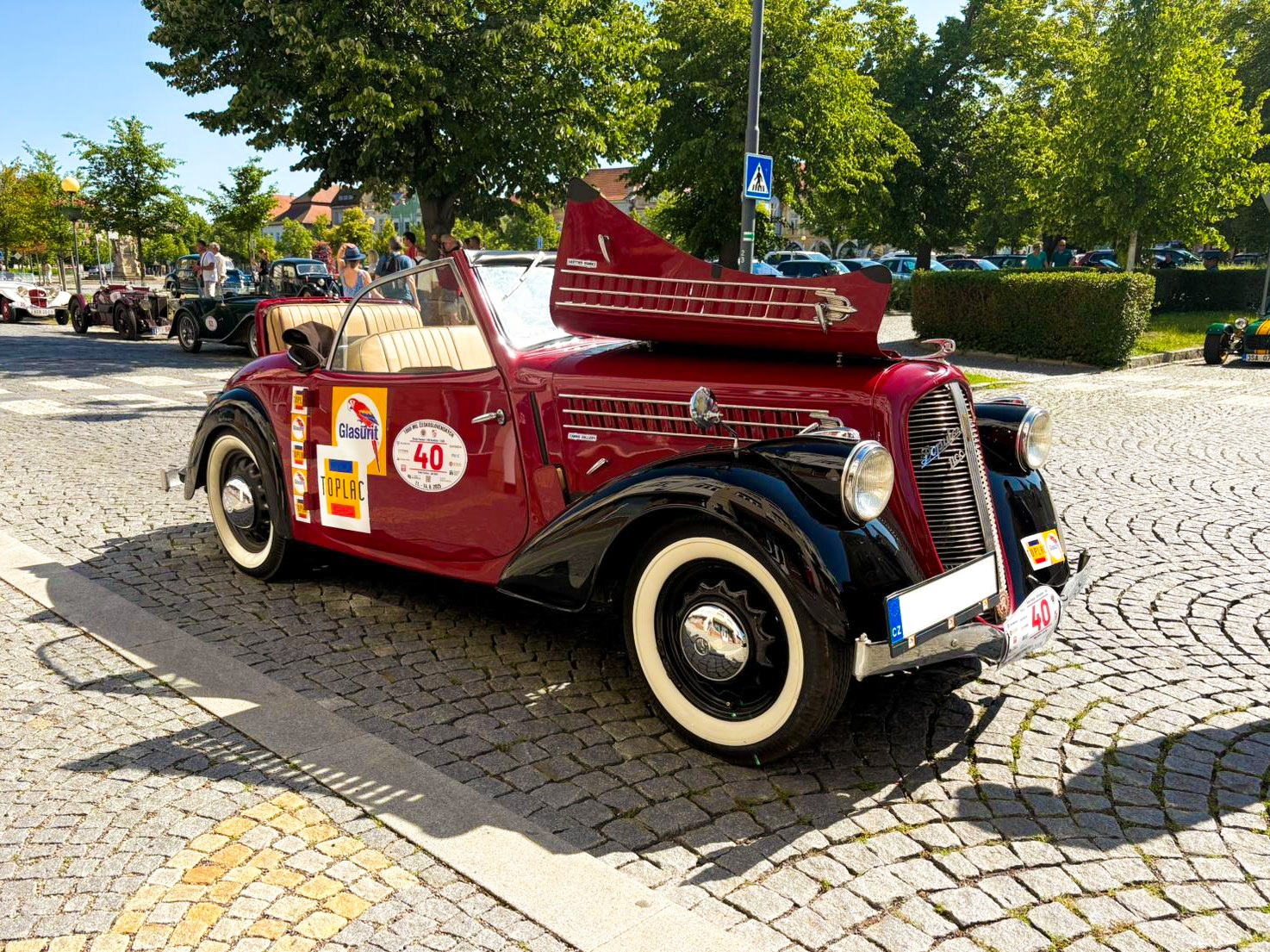 Poklice pro vůz Škoda Popular Roadster